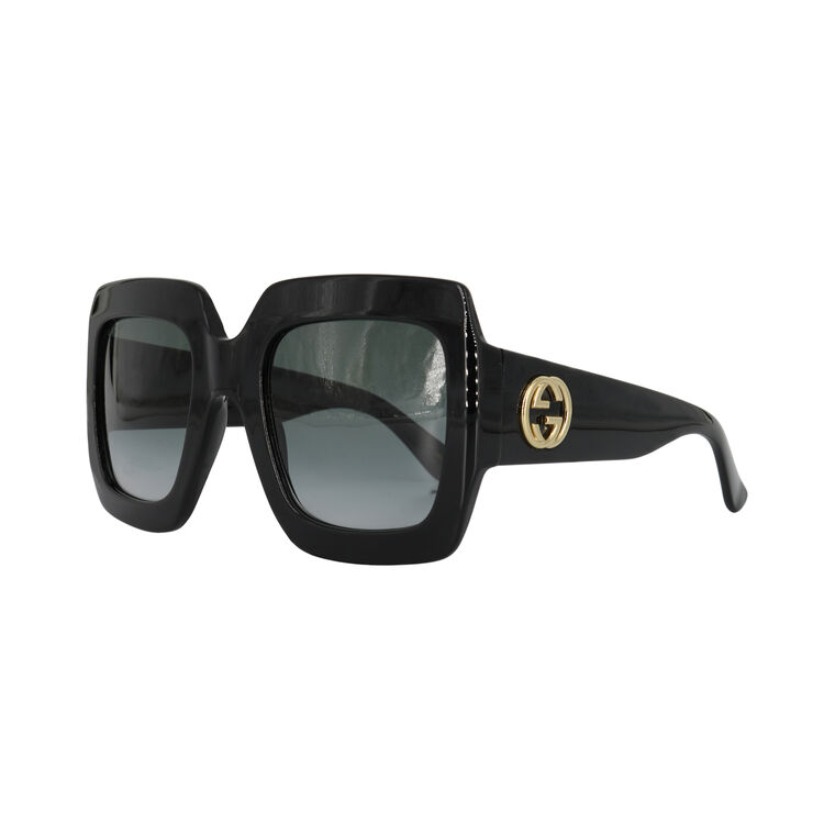 Oversized Thick Rim Square Sunglasses image number null