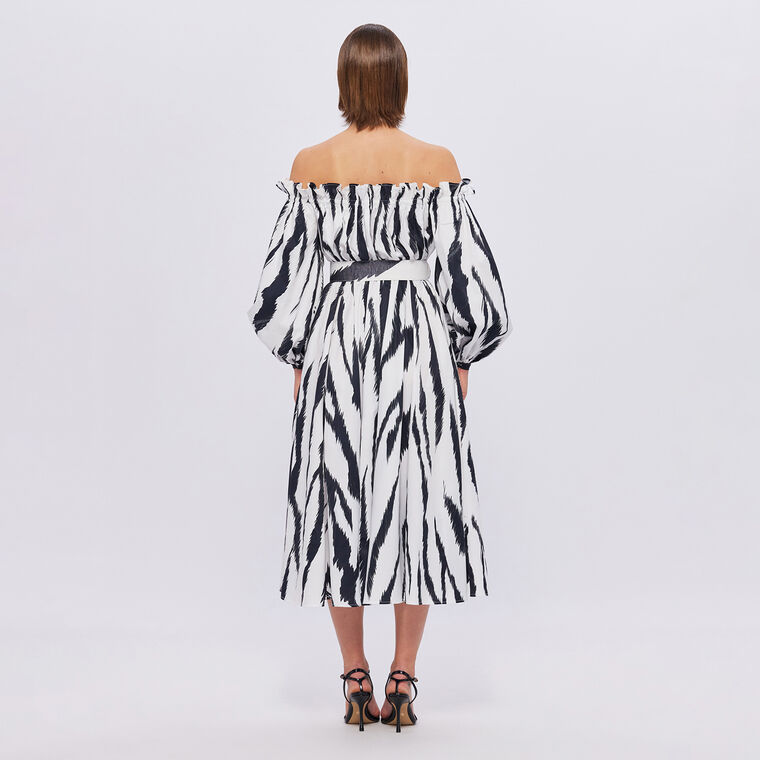 Sarah Off Shoulder Midi Dress image number null