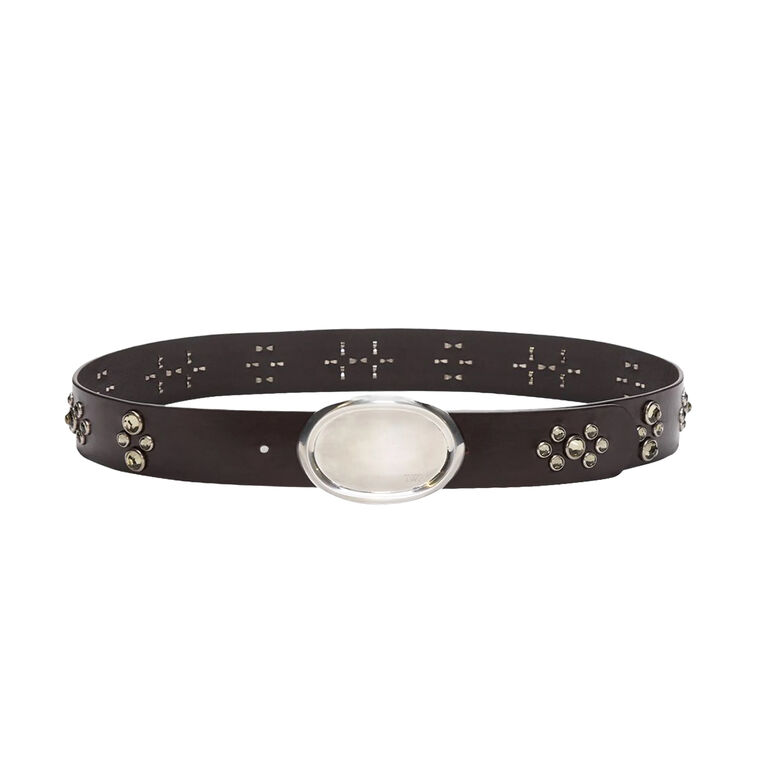 Buckle Bunny Belt With Crystals image number null