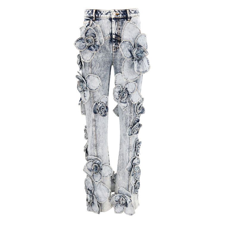 Venus Floral Jean image number null