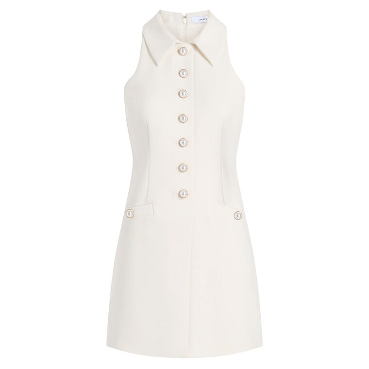 Amaya Sleeveless Collared Mini Dress image number null