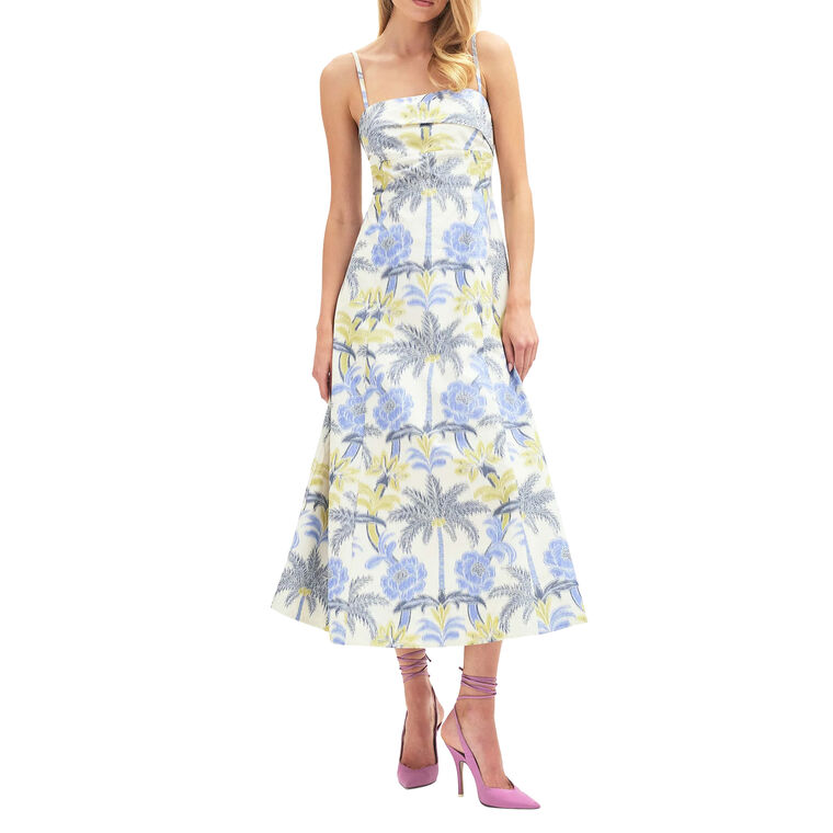 Meredith Sleeveless Midi Dress image number null