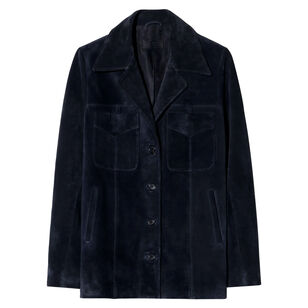 Dominic Suede Front Pocket Jacket
