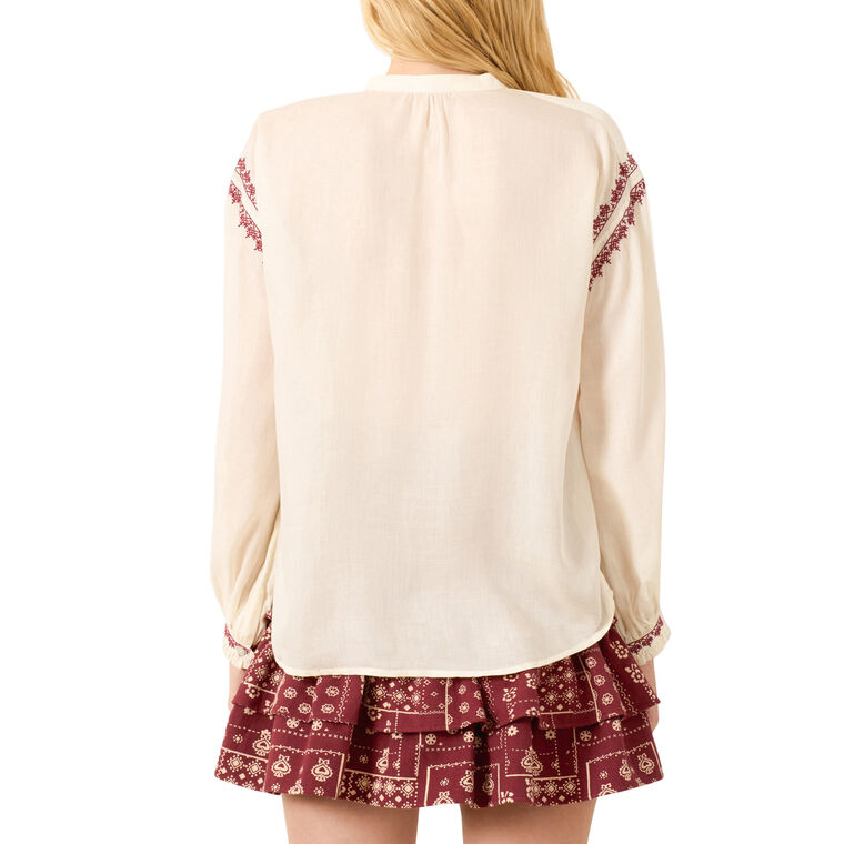 Poet Snow Beam Blouse image number null