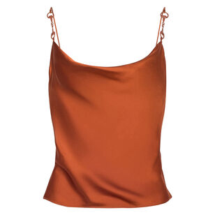 Calista Satin Cowl Neck Camisole