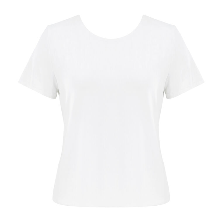 Rhianna Short Sleeve Matte Jersey T-Shirt image number null