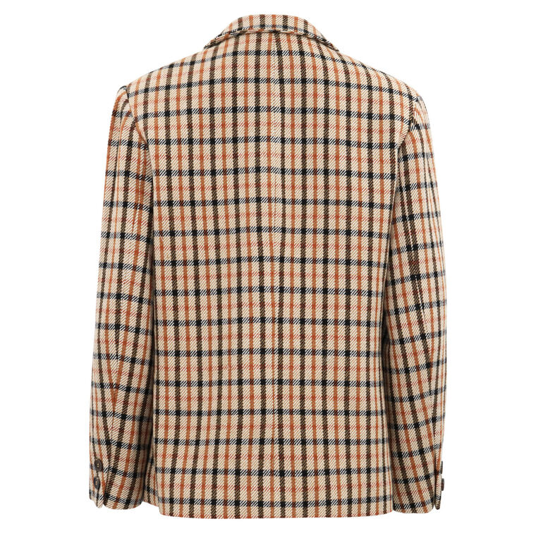Catherine Plaid Blazer image number null