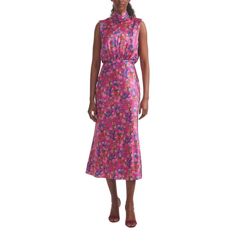 Fleur Sleeveless Midi Dress image number null