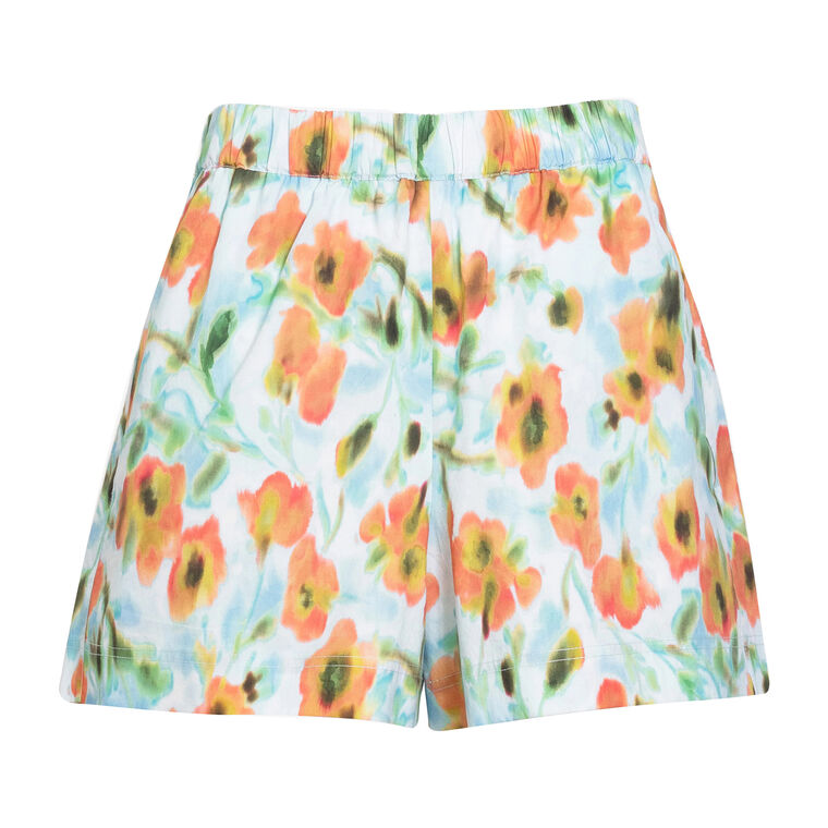 Fallon High-Waisted Pull-On Short image number null