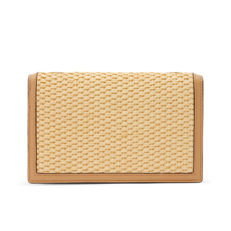 Raffia Woven TRO Bag image number null