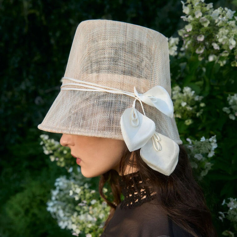 Heloise Calla Lilly Tall Crown Bucket Hat image number null