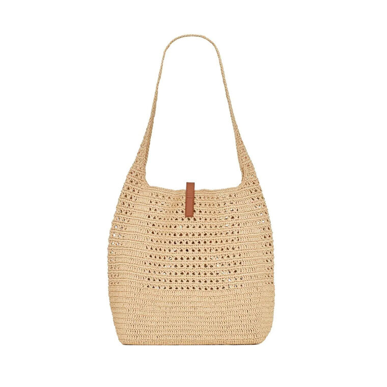 Raffia Hobo Bag image number null