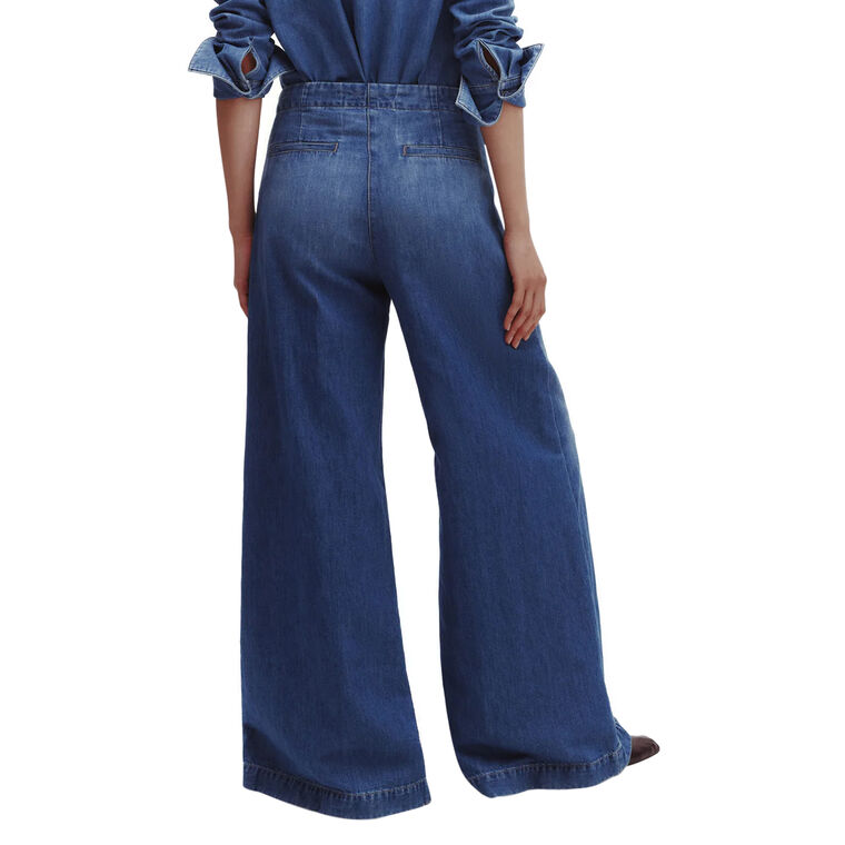 Dancing In The Dark Wide Leg Jean image number null