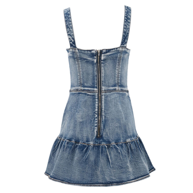 Piper Denim Romper image number null