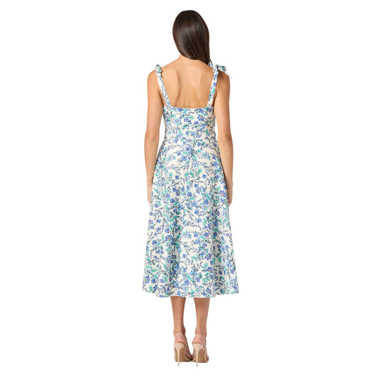 Majorelle Sleeveless Midi Dress image number null