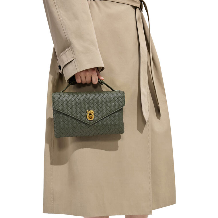 Knot Lock Crossbody Bag image number null