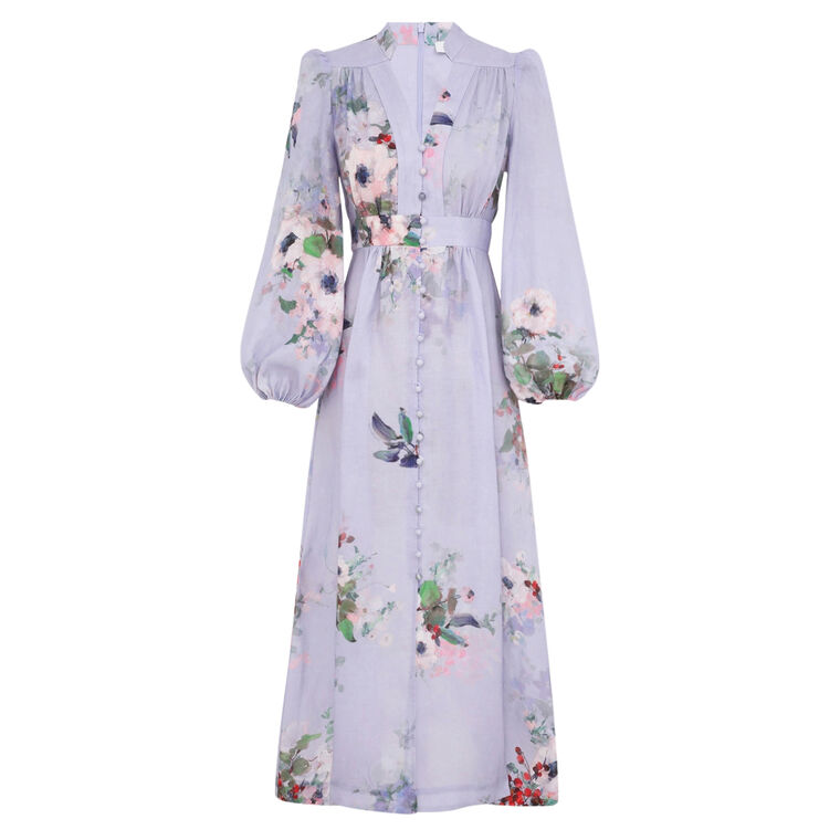 Everley Plunge Midi Dress image number null