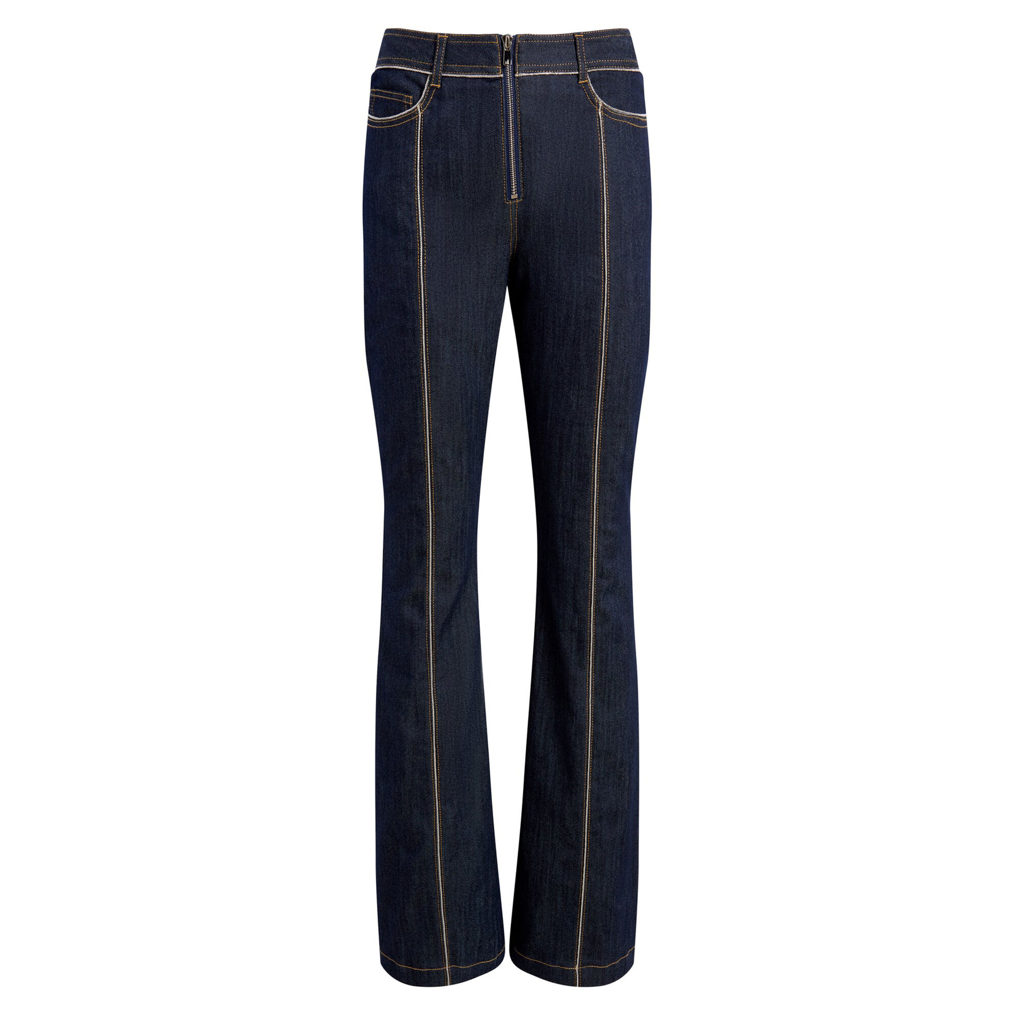 【SATIIIZ】Pion Wide Denim Pants Pretty washed wide denim pants - satiiiz