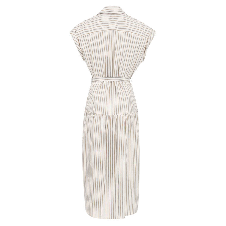 Laurel Sleeveless Shirtdress image number null