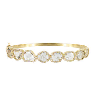 Sliced Diamond Bracelet