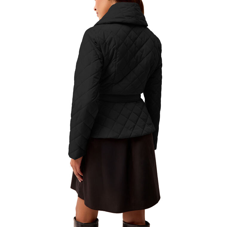 Lark Quilted Wrap Jacket image number null