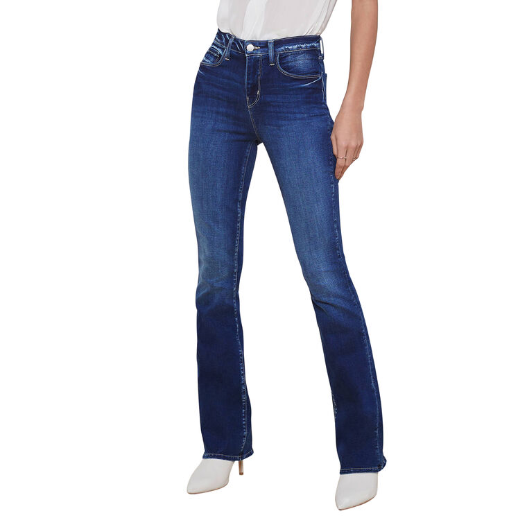 Selma High Rise Sleek Baby Bootcut Jean image number null