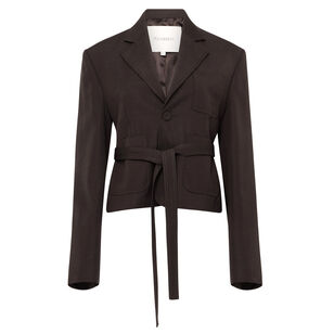 Cropped Tailored Jacket