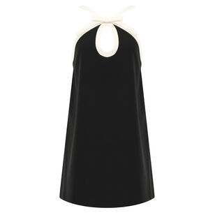 Elenora Sleeveless Bow Detail Mini Dress