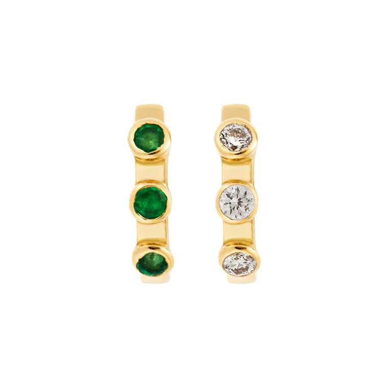 Stepping Stone Midi Hoops image number null