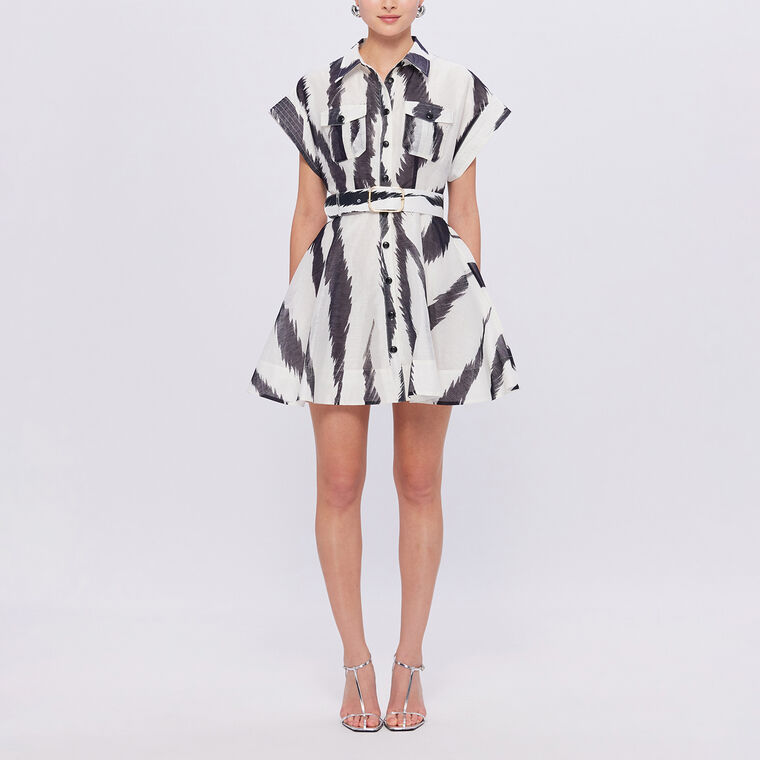 Billie Pocket Shirt Mini Dress image number null