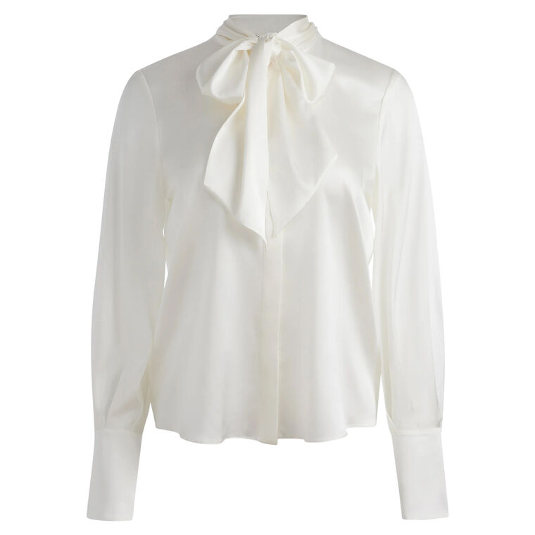 Lloyd Slit Sleeve Button Down Blouse image number null