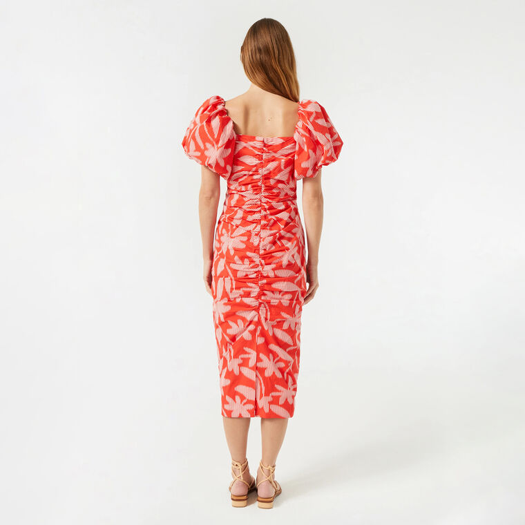 Tessa Cotton Midi Dress image number null