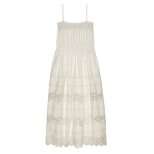 The Rosette Sleeveless Crochet Dress