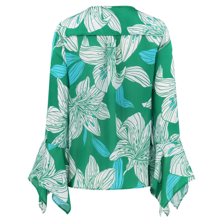 Savanna Ruffle Blouse image number null