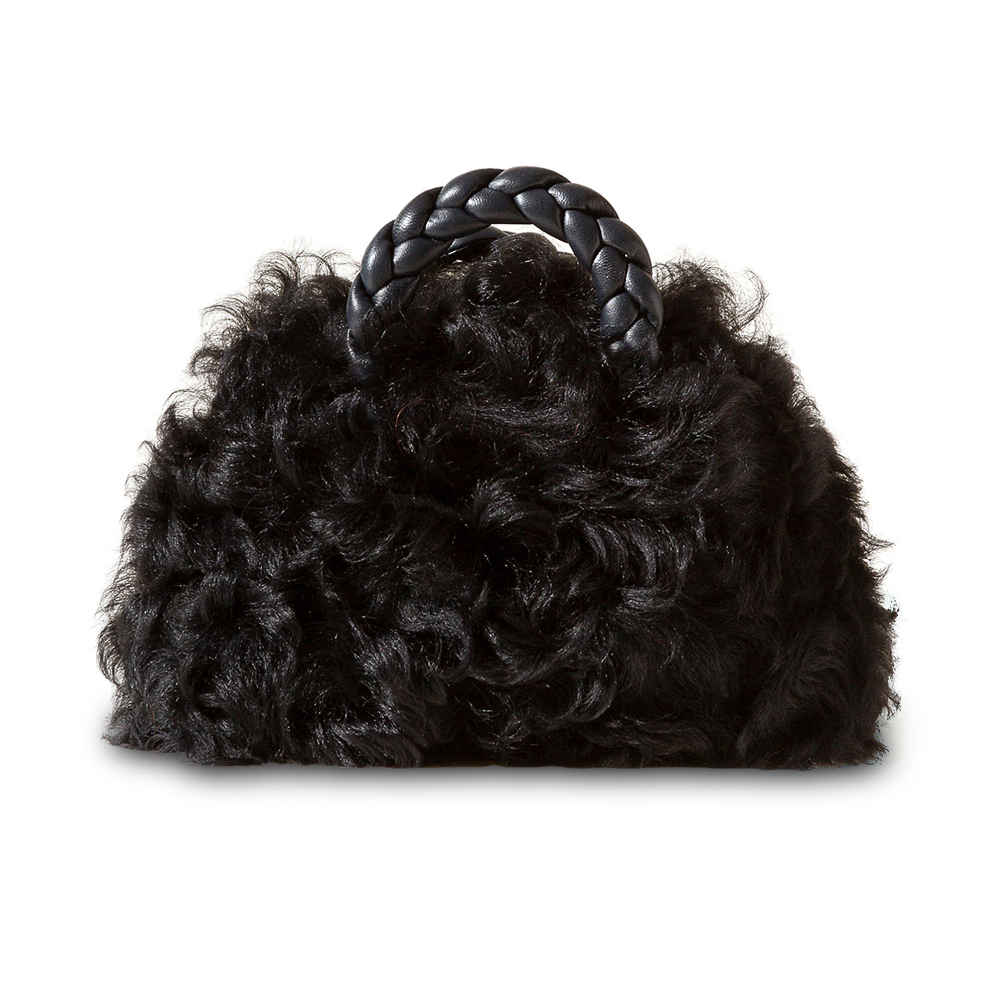 トートバッグ Hereu Bombon Long Hair Shearling Bag Hereu Bombon Long Hair Shearling Bag in Neutrals | THE LIST
