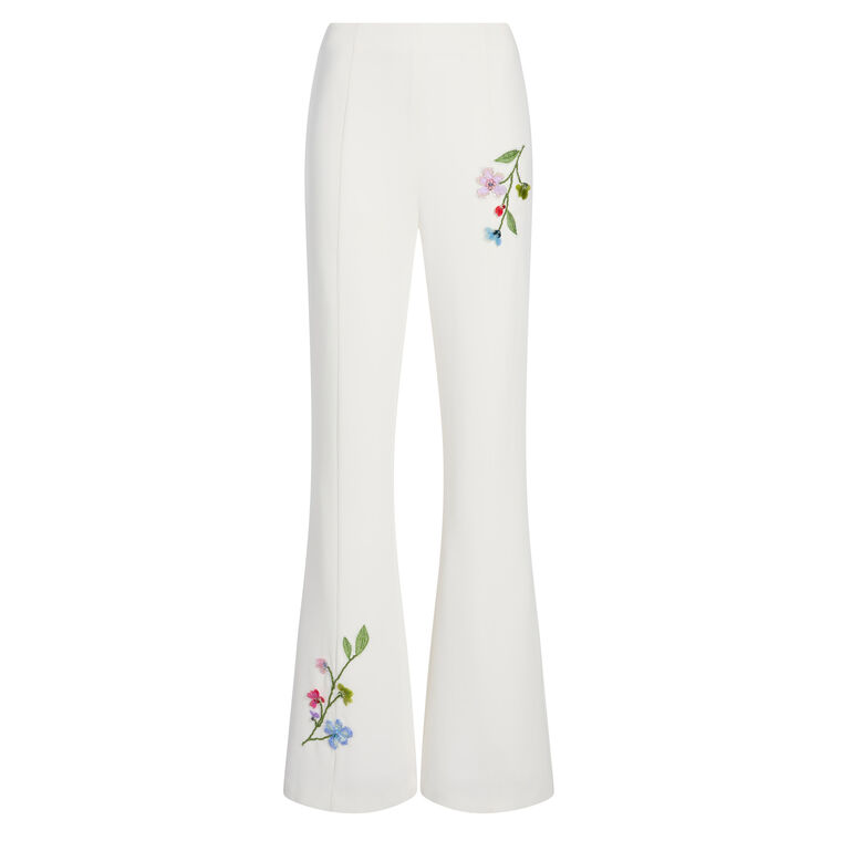 Floral Vine Kailyn Bootcut Pant image number null
