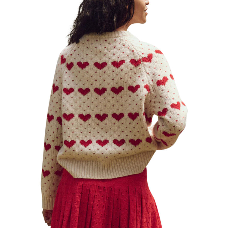 The Heart Crewneck Sweater image number null