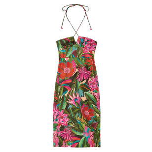 Jardin De Reve Organic Cotton Midi Dress