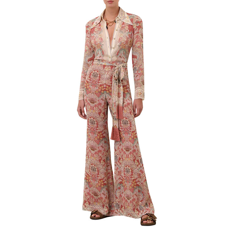 Rebellion Belted Flare Pant image number null