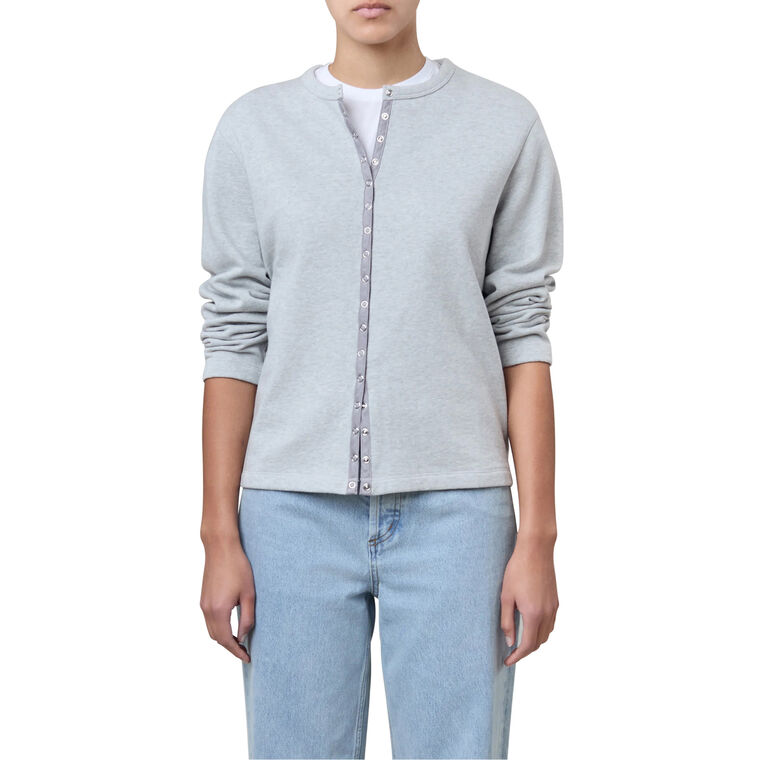 Avenue Long Sleeve Button-Front Shirt image number null