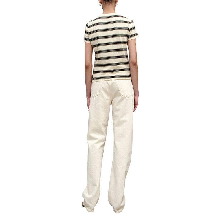 Kenzie Stripe Short Sleeve T-Shirt image number null