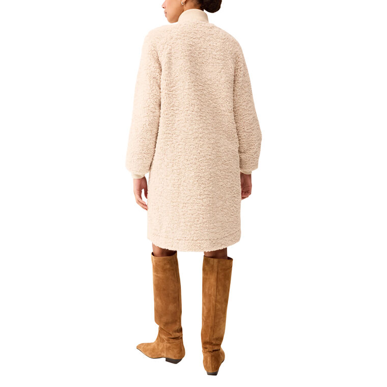Angelina Sherpa Toggle Coat image number null
