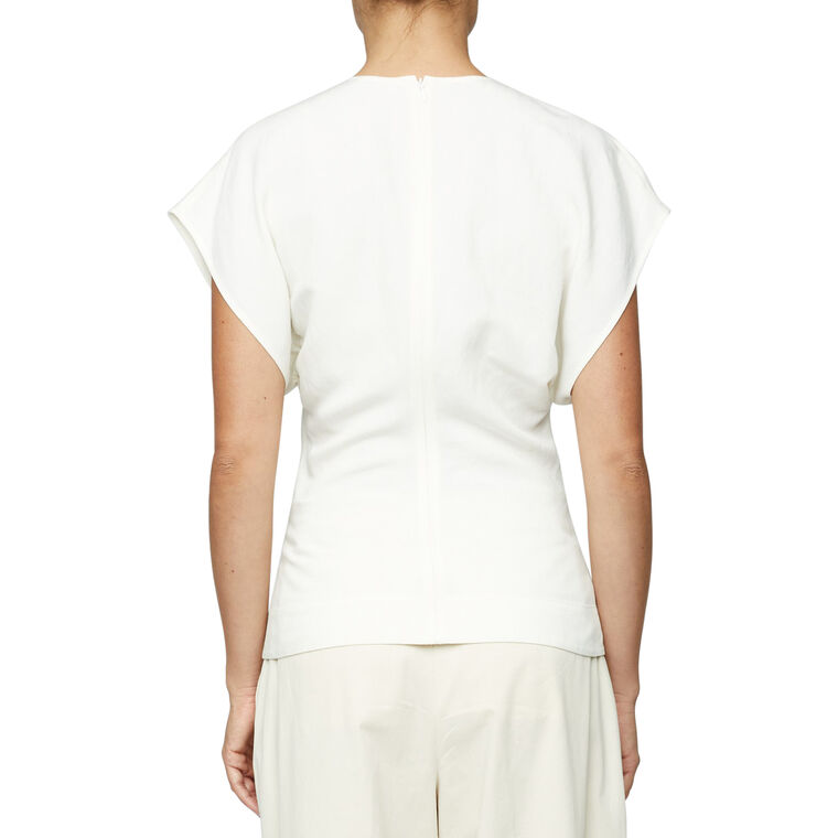 Fay Flutter Sleeve Linen Top image number null