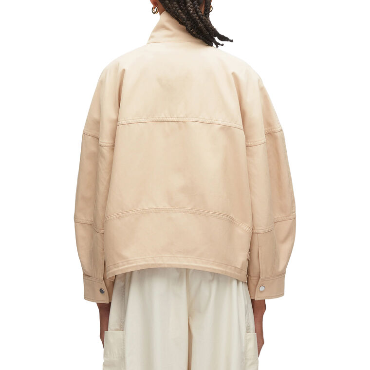 Cropped Utility Balloon Jacket image number null