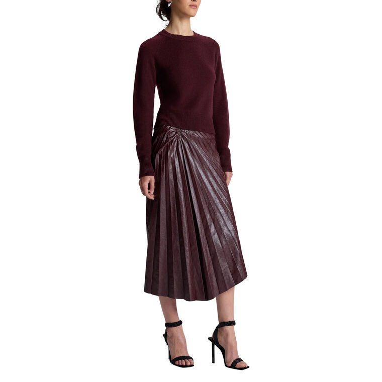 Ashtyn Cashmere Crew Neck Sweater image number null