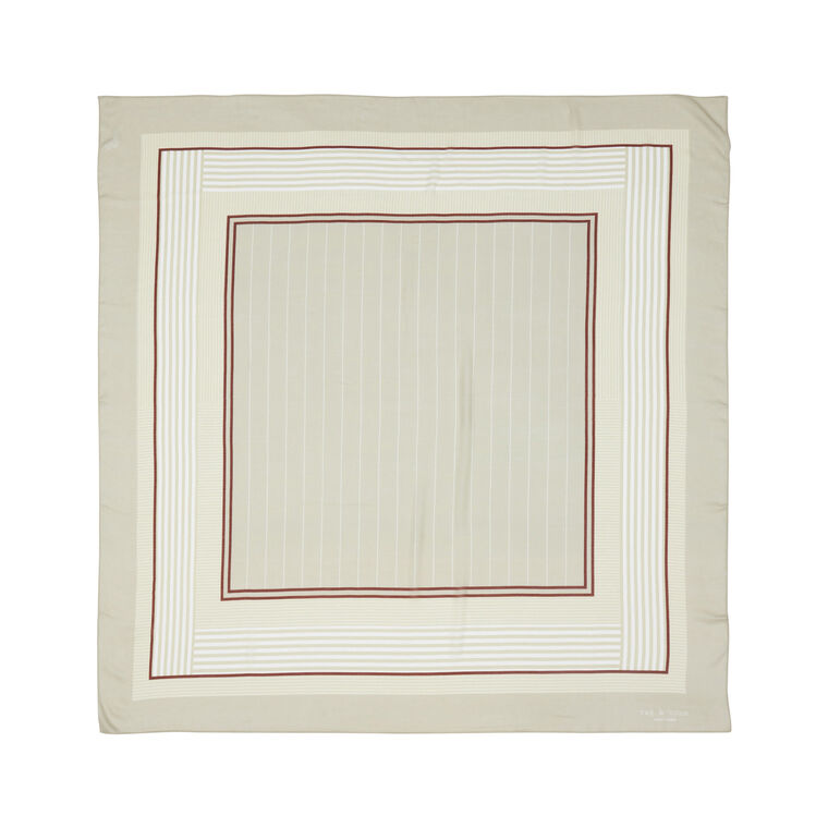 Pinstripe Square Scarf image number null