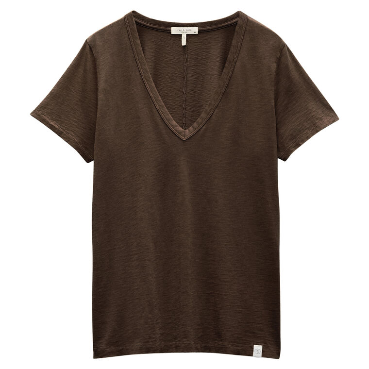 The Slub Vee T-Shirt image number null