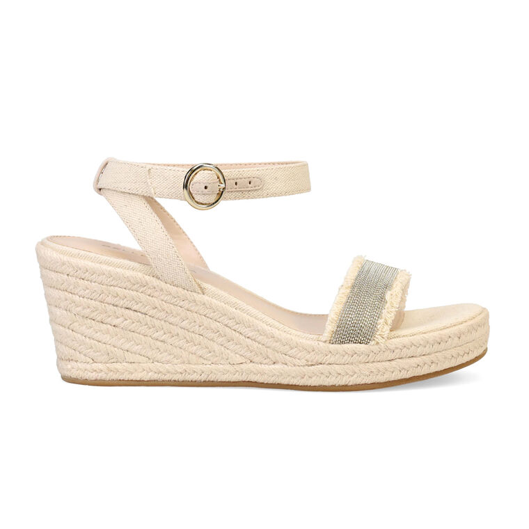 Kitina Linen Wedge image number null