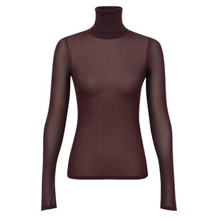 Fine Knit High Neck Top