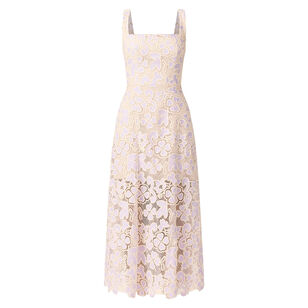 Jasmine Sleeveless A-Line Midi Dress